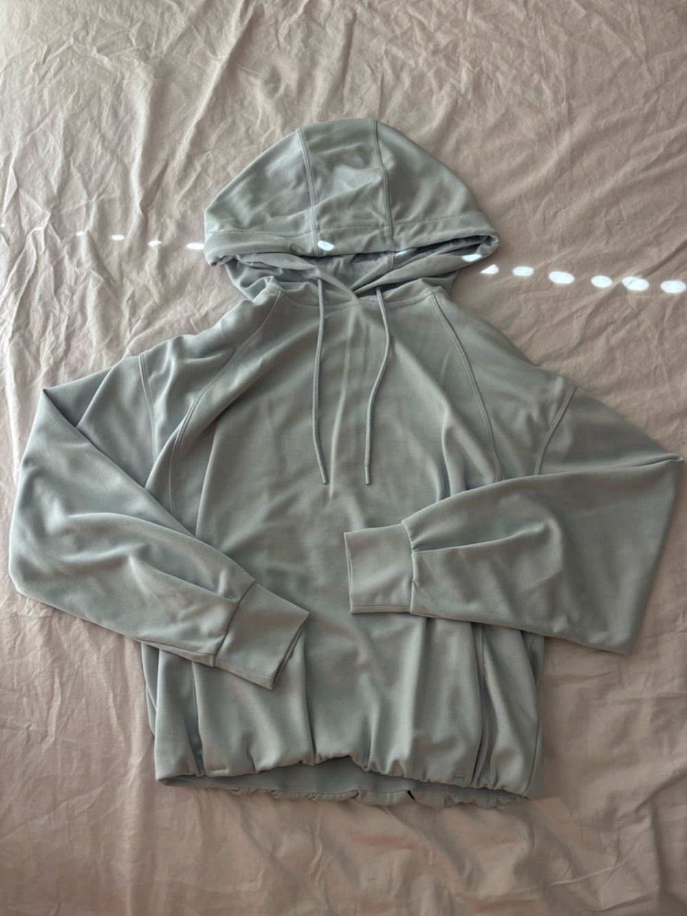 Athleta Light Blue Pullover Hoodie